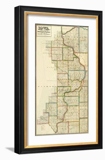 Iowa, c.1838-L^ Judson-Framed Art Print