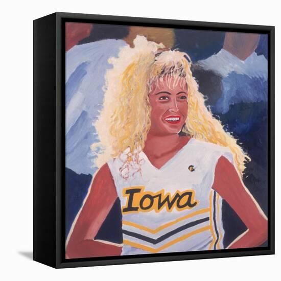 Iowa Cheerleader, 2001-Joe Heaps Nelson-Framed Premier Image Canvas