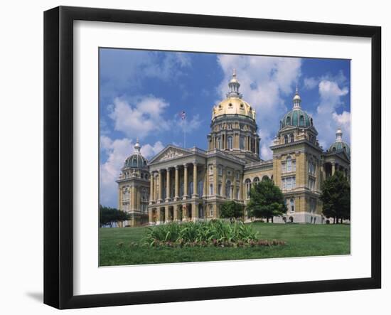 Iowa State Capitol, Des Moines, Iowa, USA-Michael Snell-Framed Photographic Print