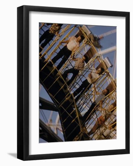 Iowa State Fair, 1955-John Dominis-Framed Photographic Print