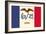 Iowa State Flag-Lantern Press-Framed Art Print