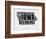 Iowa Word Cloud 2-NaxArt-Framed Premium Giclee Print