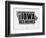 Iowa Word Cloud 2-NaxArt-Framed Premium Giclee Print