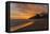 Ipanema Beach at Sunset, Rio De Janeiro, Brazil, South America-Angelo-Framed Premier Image Canvas