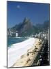 Ipanema Beach, Rio De Janeiro, Brazil, South America-Sergio Pitamitz-Mounted Photographic Print