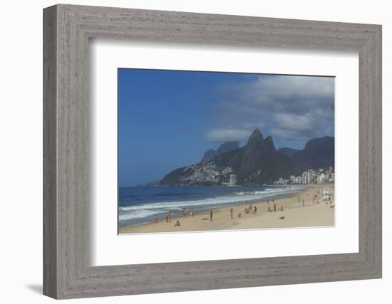 Ipanema Beach, Rio De Janeiro, Brazil, South America-Angelo-Framed Photographic Print