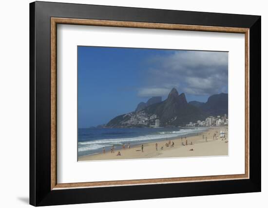 Ipanema Beach, Rio De Janeiro, Brazil, South America-Angelo-Framed Photographic Print