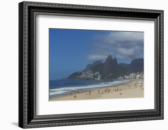 Ipanema Beach, Rio De Janeiro, Brazil, South America-Angelo-Framed Photographic Print