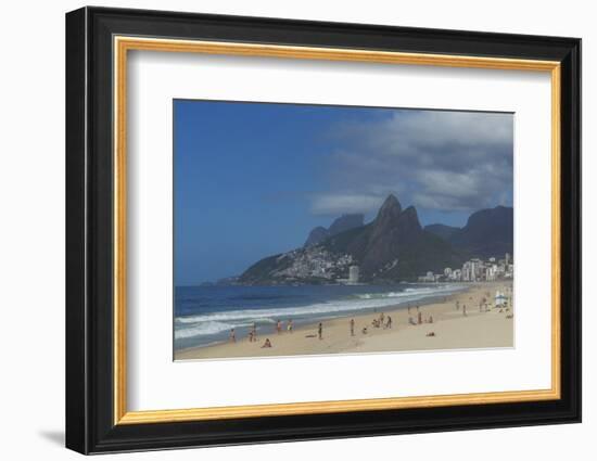 Ipanema Beach, Rio De Janeiro, Brazil, South America-Angelo-Framed Photographic Print