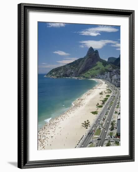 Ipanema Beach, Rio de Janeiro, Brazil-null-Framed Photographic Print