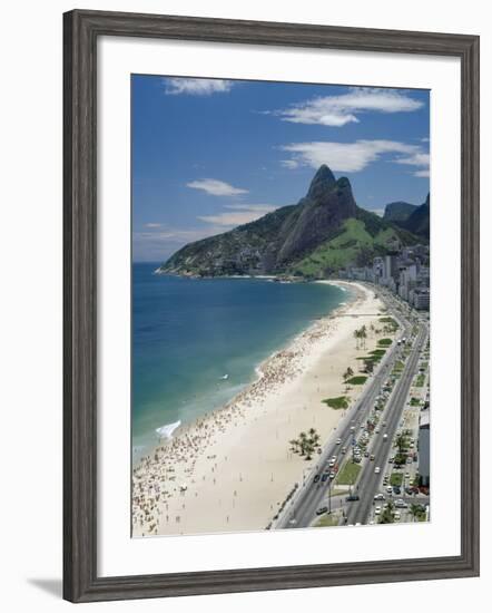 Ipanema Beach, Rio de Janeiro, Brazil-null-Framed Photographic Print