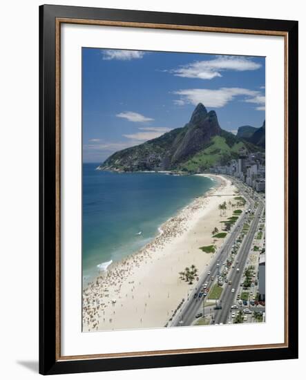 Ipanema Beach, Rio de Janeiro, Brazil-null-Framed Photographic Print