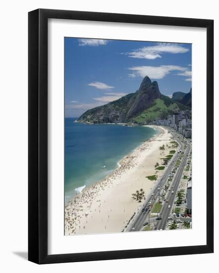 Ipanema Beach, Rio de Janeiro, Brazil-null-Framed Photographic Print