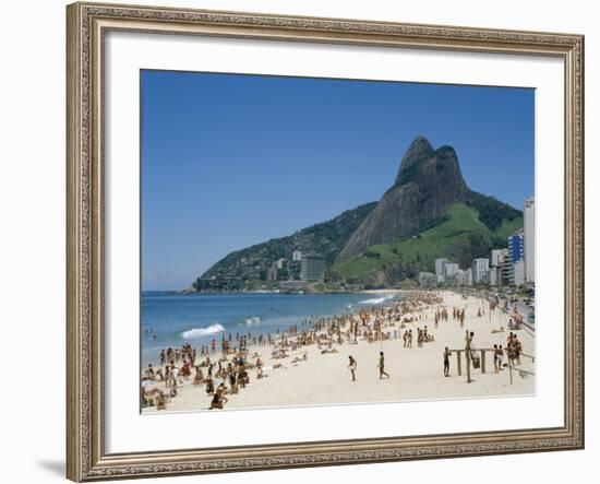 Ipanema Beach, Rio de Janeiro, Brazil-null-Framed Photographic Print