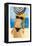 Ipanema Girl No Words-Mercedes Lopez Charro-Framed Stretched Canvas