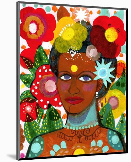 Ipanema Girl-Mercedes Lagunas-Mounted Art Print