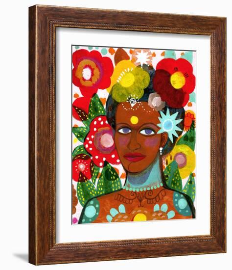 Ipanema Girl-Mercedes Lagunas-Framed Giclee Print