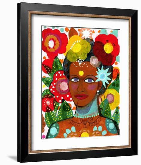 Ipanema Girl-Mercedes Lagunas-Framed Giclee Print