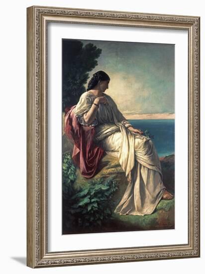 Iphigenia, 1862-Anselm Feuerbach-Framed Giclee Print