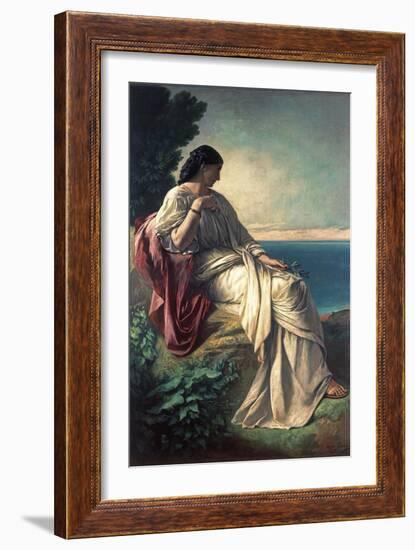 Iphigenia, 1862-Anselm Feuerbach-Framed Giclee Print