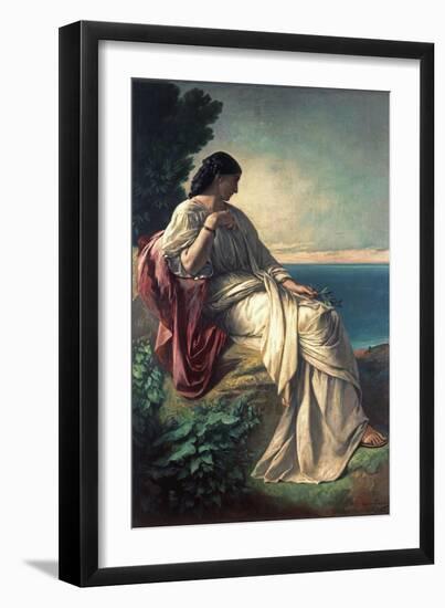 Iphigenia, 1862-Anselm Feuerbach-Framed Giclee Print