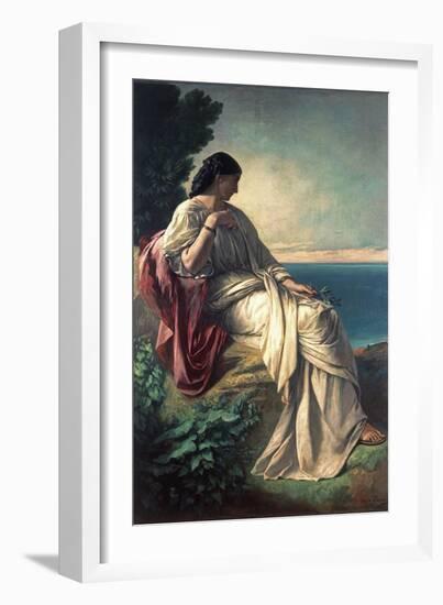 Iphigenia, 1862-Anselm Feuerbach-Framed Giclee Print