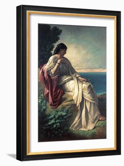 Iphigenia, 1862-Anselm Feuerbach-Framed Giclee Print