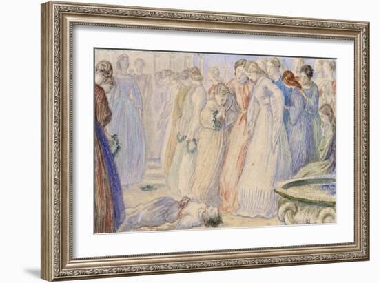 Iphis and Anaxarete-John Everett Millais-Framed Giclee Print