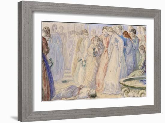 Iphis and Anaxarete-John Everett Millais-Framed Giclee Print