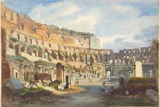 Interior of the Colosseum-Ippolito Caffi-Giclee Print