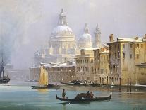 Venice Covered in Snow-Ippolito Nievo-Giclee Print