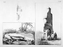 Ramses II Fighting and Killing Libyan Leader-Ippolito Rosellini-Giclee Print