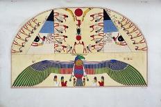 Ancient Egyptain Fresco, 19th Century-Ippolito Rosellini-Framed Premier Image Canvas