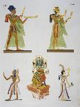 Ramses II Fighting and Killing Libyan Leader-Ippolito Rosellini-Premium Giclee Print