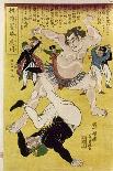 Japan: Sumo Wrestling-Ipposai Hoto-Giclee Print