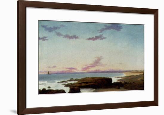 Ipswich Bay, c.1862-Fitz Hugh Lane-Framed Art Print