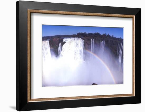 Iquassu (Iguacu) Falls on Brazil-Argentina Border, Once known as Santa Maria Falls-Paul Schutzer-Framed Photographic Print