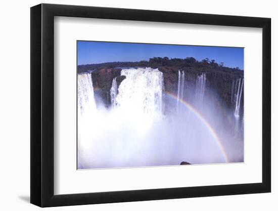 Iquassu (Iguacu) Falls on Brazil-Argentina Border, Once known as Santa Maria Falls-Paul Schutzer-Framed Photographic Print