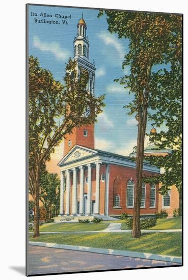 Ira Allen Chapel, Burlington, Vermont-null-Mounted Art Print