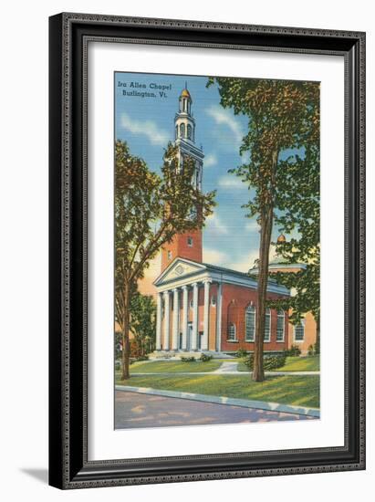 Ira Allen Chapel, Burlington, Vermont-null-Framed Art Print