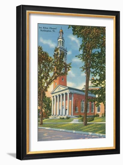 Ira Allen Chapel, Burlington, Vermont-null-Framed Art Print