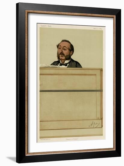 Ira David Sankey, Vanity-Carlo Pellegrini-Framed Art Print