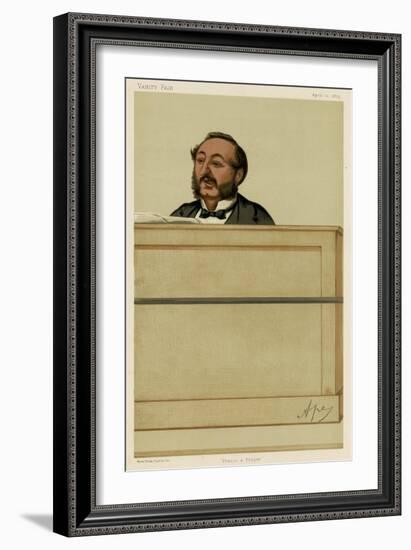Ira David Sankey, Vanity-Carlo Pellegrini-Framed Art Print