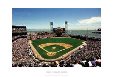 AT&T Park, San Francisco-Ira Rosen-Framed Art Print