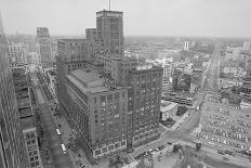 Hudson's Department Store in Detroit-Ira Strickstein-Premier Image Canvas