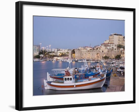 Iraklion, Crete, Greek Islands, Greece, Europe-Angelo Cavalli-Framed Photographic Print