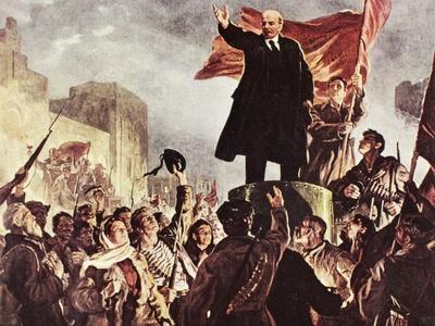 Vladimir Lenin (1870-1924)' Giclee Print - Irakliy Toidze