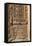 Iran, Natanz, Jameh Mosque, Old Door-Walter Bibikow-Framed Premier Image Canvas