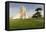 Iran, Tehran, Azadi Tower, Freedom Tower Monument-Walter Bibikow-Framed Premier Image Canvas