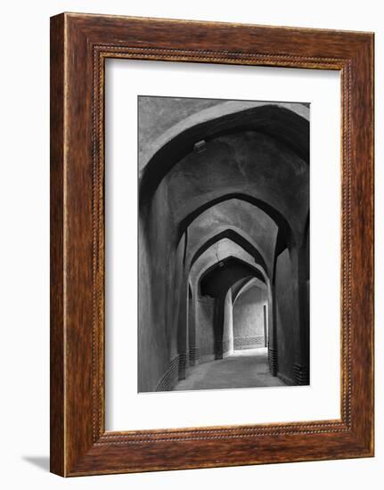 Iran, Yazd, Arches-Walter Bibikow-Framed Photographic Print